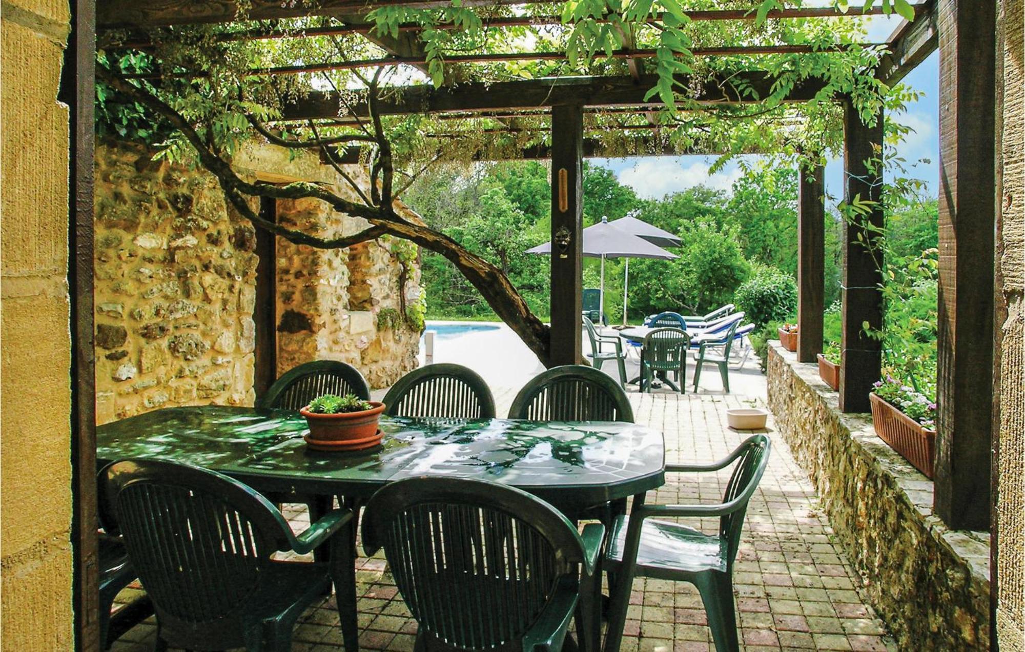 4 Bedroom Gorgeous Home In Monpazier Bagian luar foto